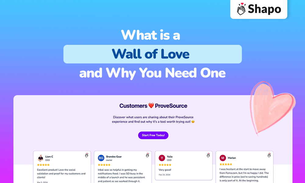 what is a wall of love and why you need one for your business shapo