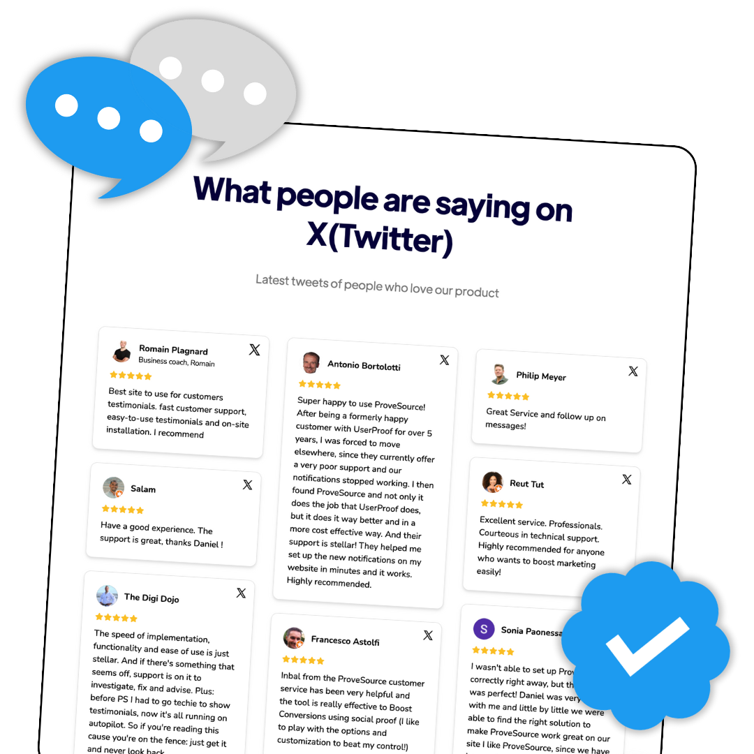 Embed X (Twitter) Testimonials on Your Website for Free