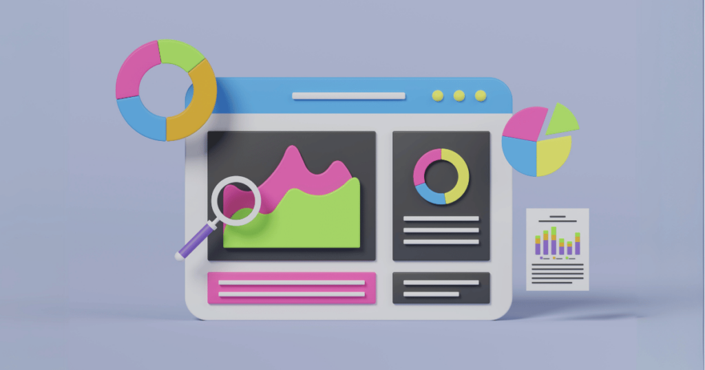 illustration of analytics dashboard