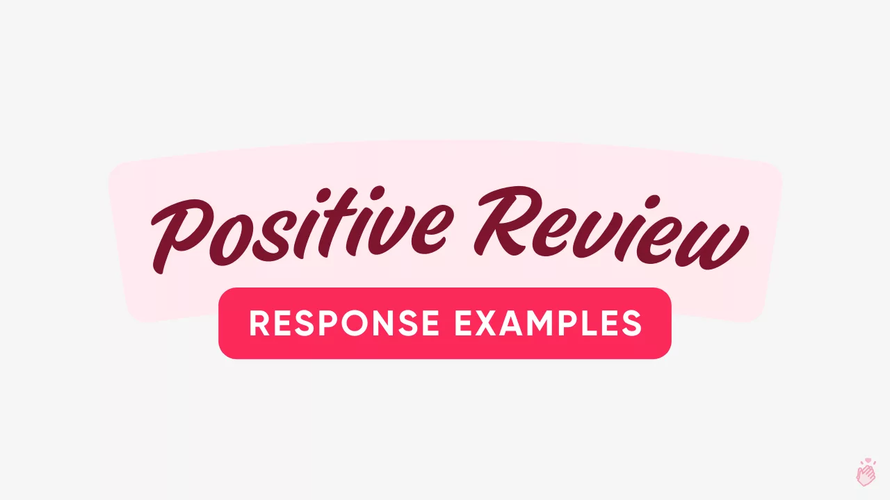 positive review response examples